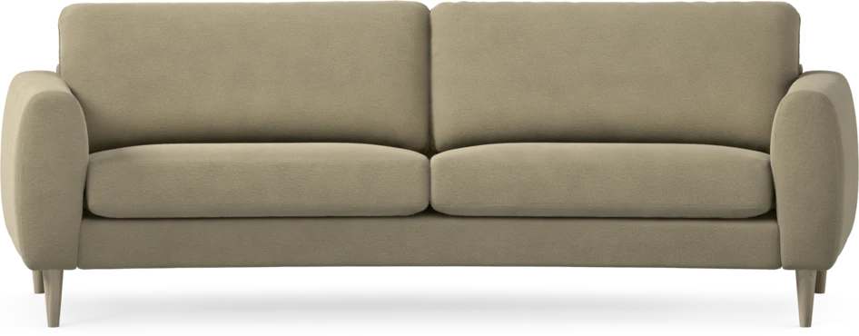 Bridge - 3-sits soffa svängd - Beige