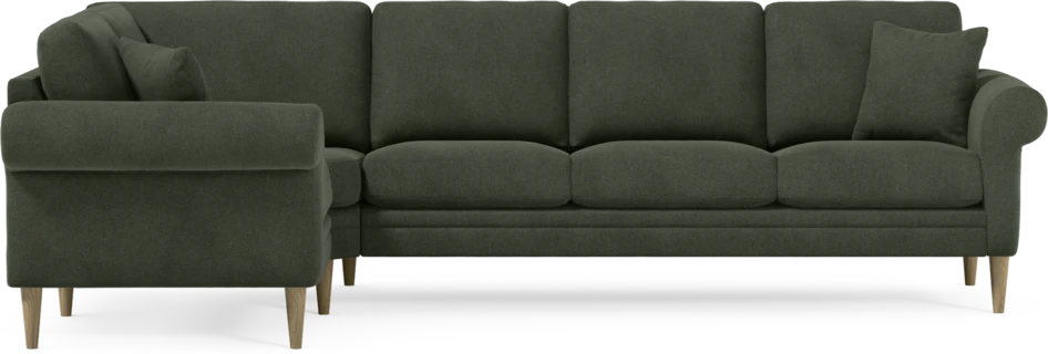 Eden - Hörnsoffa, 1+3-sits - Grön