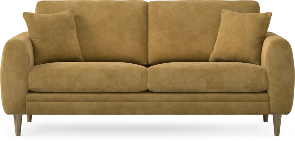 Eden - 2,5-sits soffa - Gul