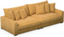 Rossi - 4-sits soffa - Gul