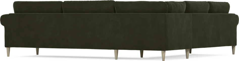 Bridge - Hörnsoffa, 2+3-sits - Grön