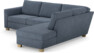 Friday - 2,5-sits soffa med divan höger - Blå
