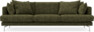 Harper - 4-sits soffa - Grön