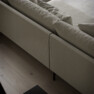 Harper - 3-sits soffa med divan vänster - Vit