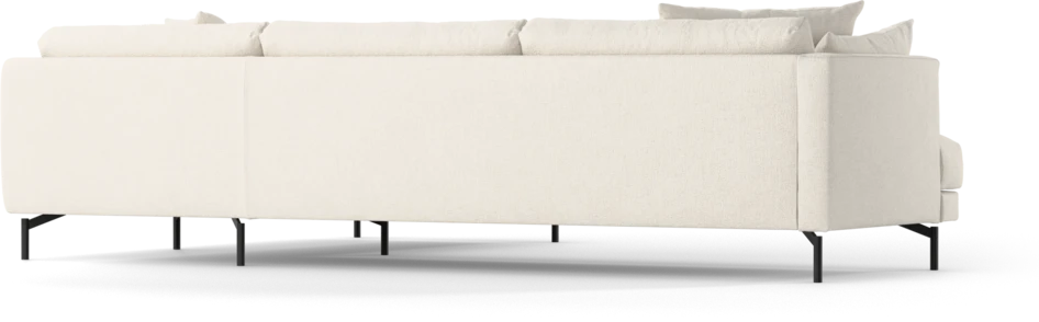 Harper - 3-sits soffa med divan höger - Vit