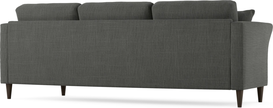 Eden - 3-sits soffa svängd - Grå