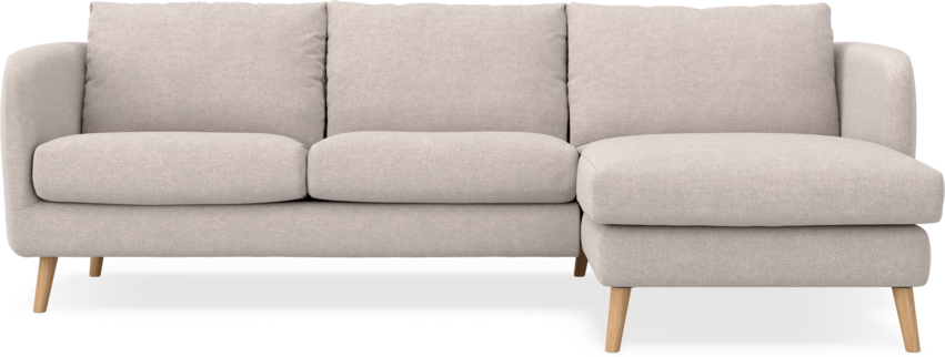 Madison - 2-sits soffa med schäslong höger - Beige
