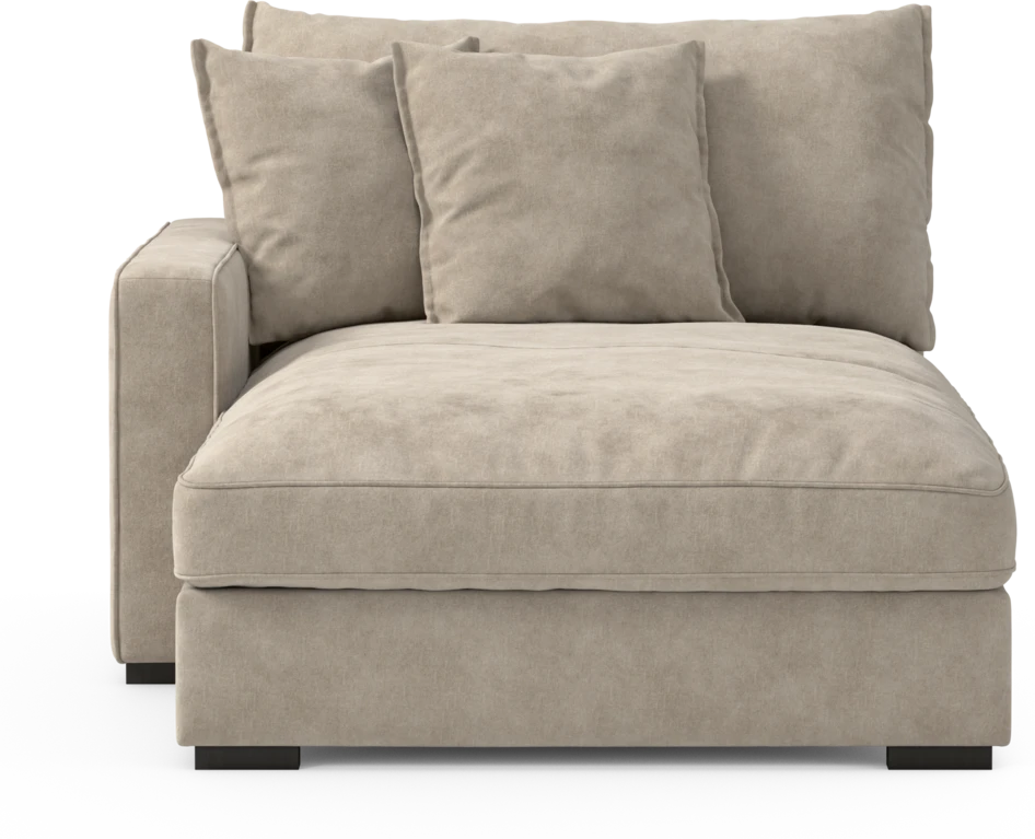 Rossi - Schäslong vänster - Beige