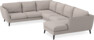 Madison - Hörnsoffa med schäslong höger - Beige