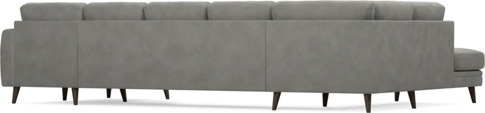 Eden - 3-sits soffa med divan vänster och schäslong höger - Grå