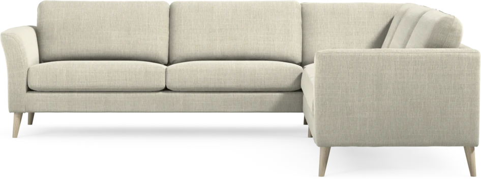 Bridge - Hörnsoffa, 3+3-sits - Beige