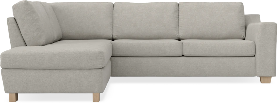 Friday - 2,5-sits soffa med divan vänster - Beige