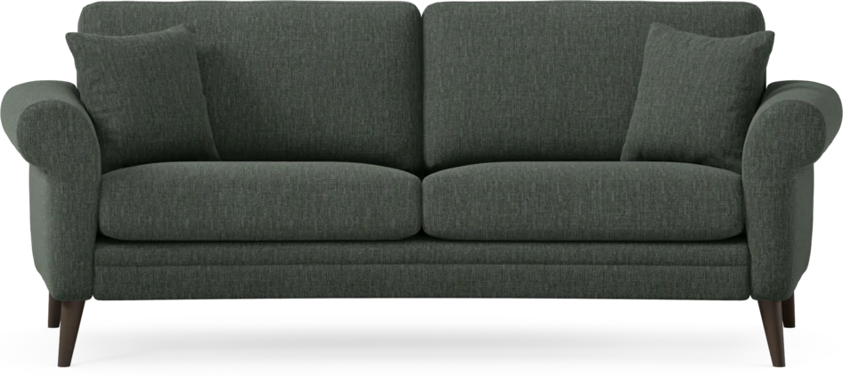 Eden - 2,5-sits soffa svängd - Grön