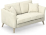 Eden - 2-sits soffa - Vit