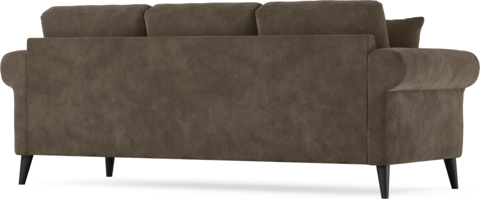 Eden - 3-sits soffa - Brun