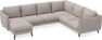 Madison - Hörnsoffa med schäslong vänster - Beige