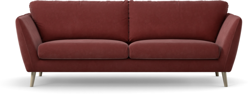 Madison Lux - 3-sits soffa - Rosa