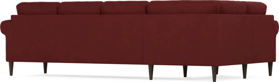 Eden - Hörnsoffa, 1+3-sits - Röd