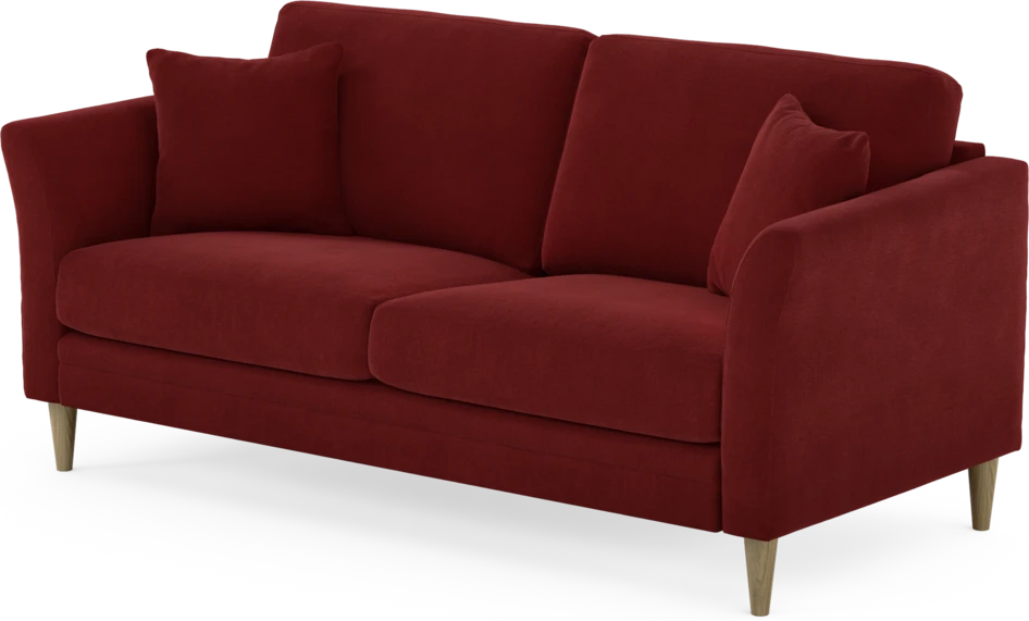 Eden - 2,5-sits soffa - Röd