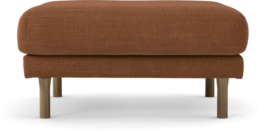 Willow - Fotpall, fast klädsel - Orange