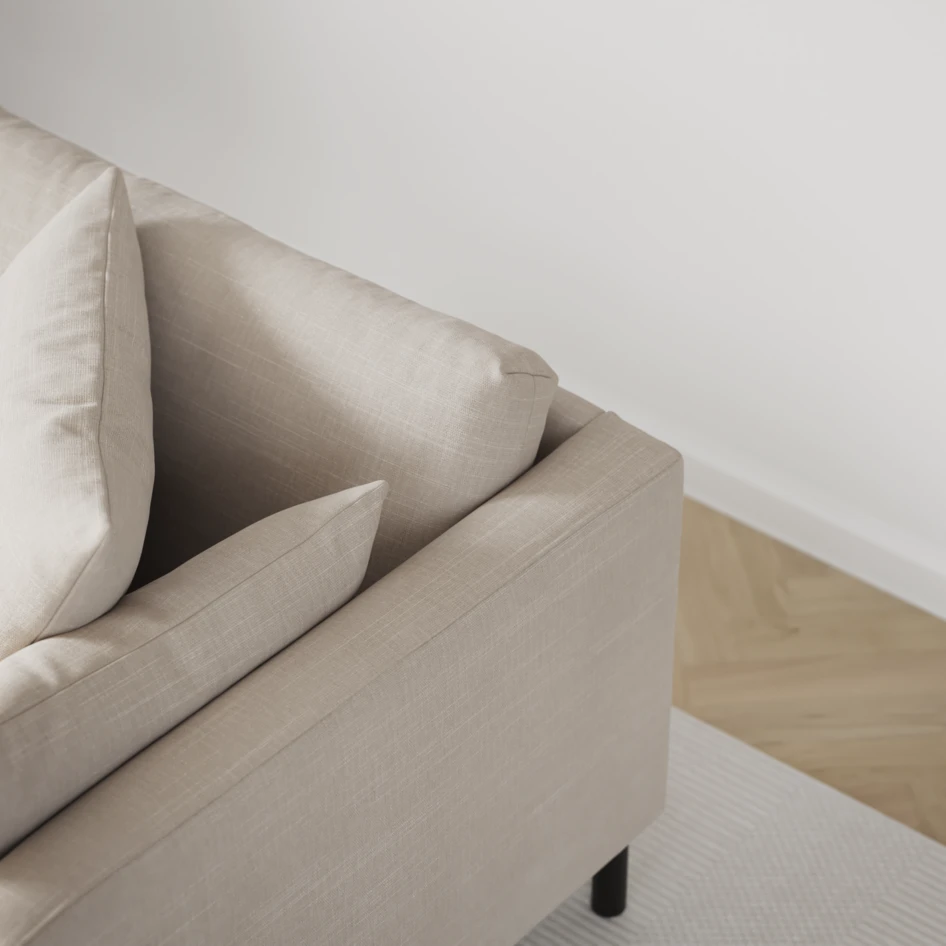 Harper - 3-sits soffa - Beige