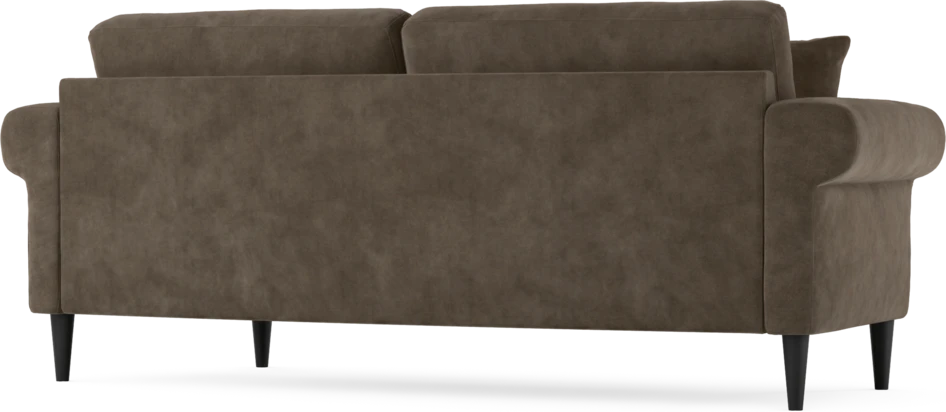 Eden - 2,5-sits soffa svängd - Brun