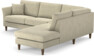 Eden - 2,5-sits soffa med divan - Beige