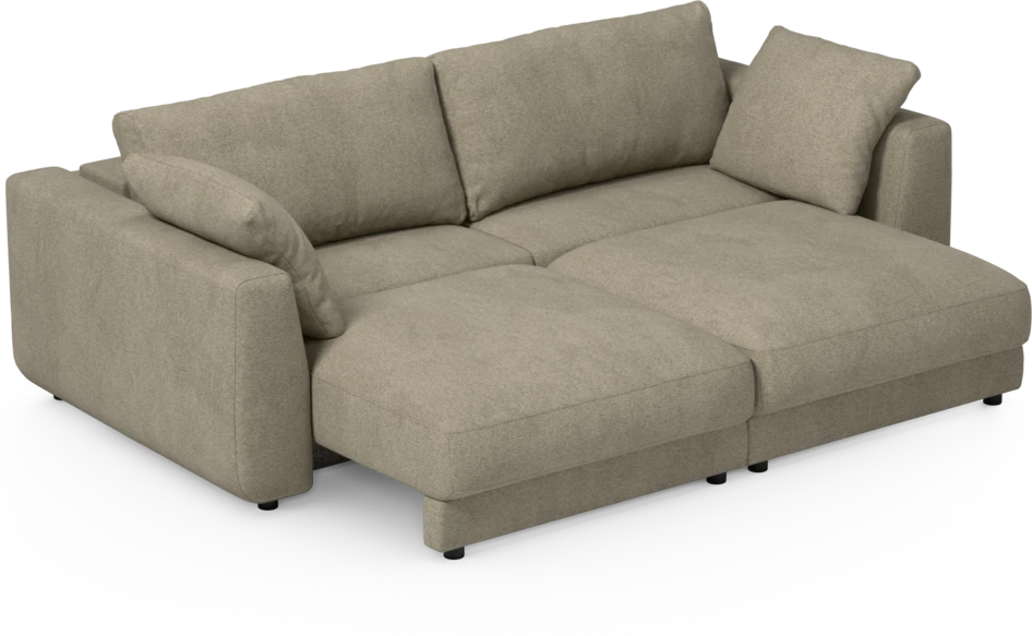 Amie - Bäddsoffa 3-sits - Grå