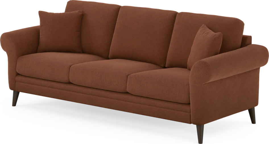 Eden - 3-sits soffa - Orange
