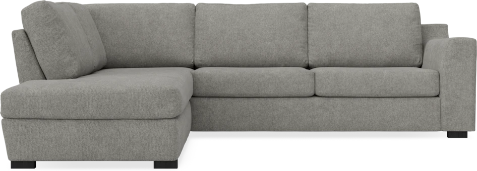 Friday - 2,5-sits soffa med divan vänster - Grå