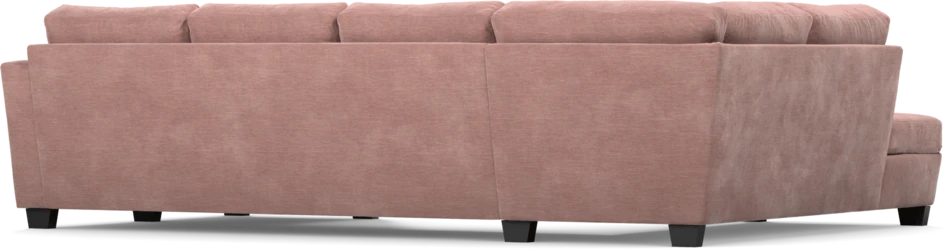 Friday - 3-sits soffa med divan vänster och schäslong höger - Rosa