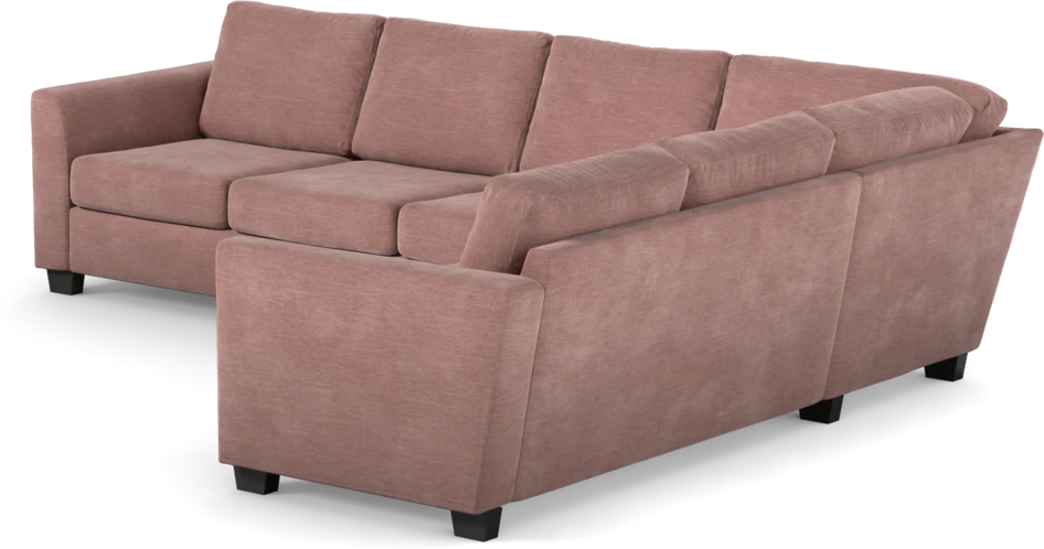 Friday - Hörnsoffa, 3+2-sits - Rosa