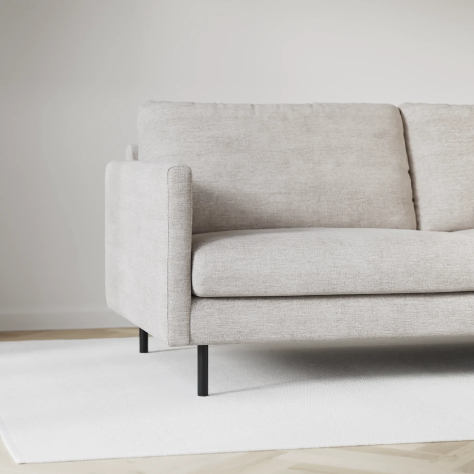 Madison Lux - Hörnsoffa med schäslong höger - Beige