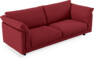 Cherrie - 3-sits soffa, fast klädsel - Röd