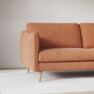 Madison - 3-sits soffa med divan vänster - Orange