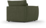 Pieces - 1-sits med armstöd vänster - Grön
