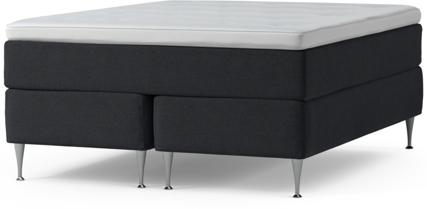 Delux Dream - Kontinentalsäng, dubbelsäng med bäddmadrass och sängben