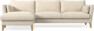 Winston - 3-sits soffa med schäslong, vändbar - Beige