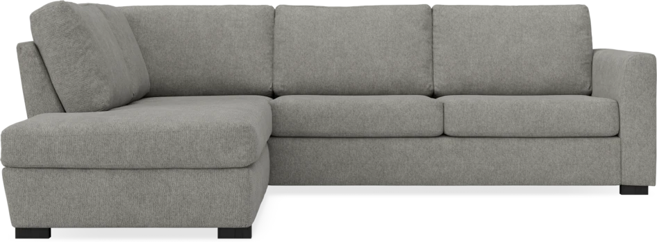 Friday - 2,5-sits soffa med divan vänster - Grå