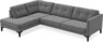 Rio - 3-sits soffa med divan vänster - Grå