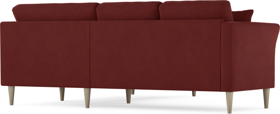 Eden - Hörnsoffa, 2+2-sits - Röd