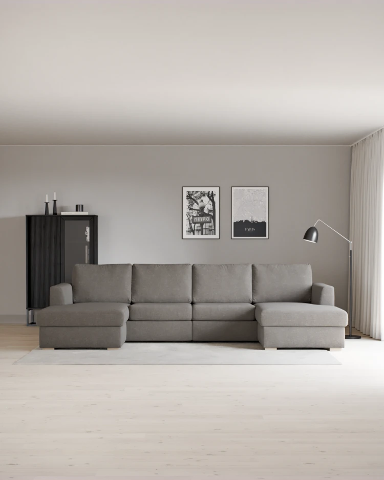 Friday - 2-sits soffa med två schäslonger - inspiration