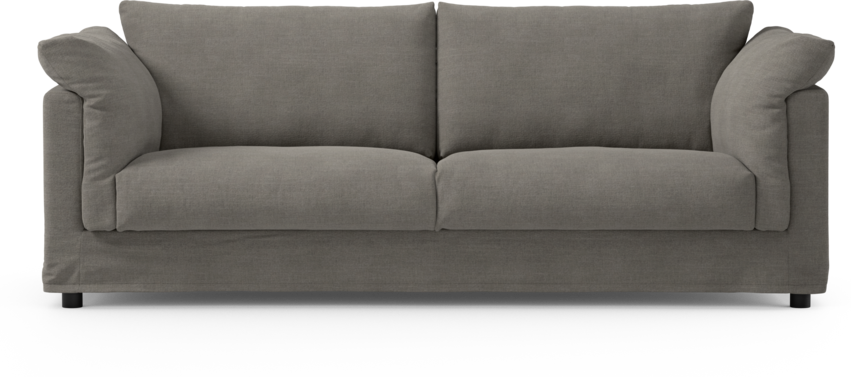 Cherrie - 3-sits soffa med kappa - Grå