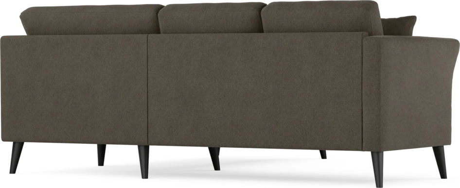 Eden - Hörnsoffa, 2+2-sits - Brun
