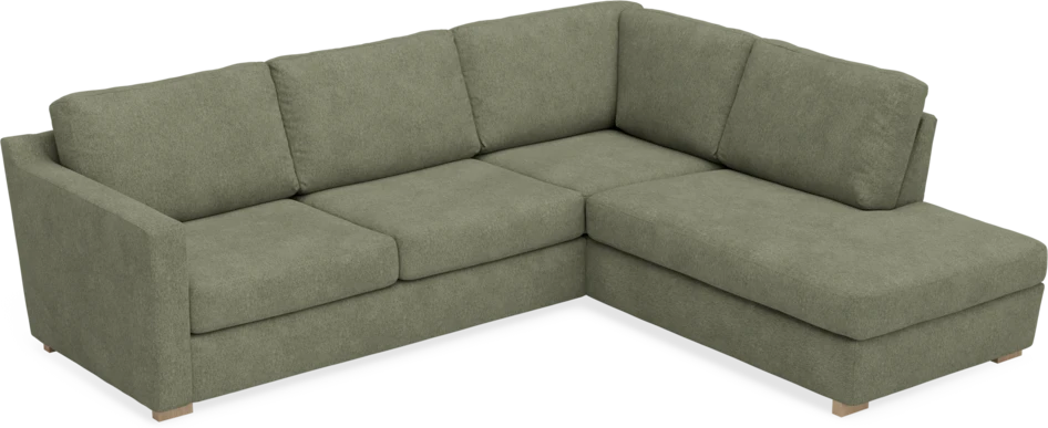Friday - 2,5-sits soffa med divan höger - Vit