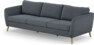 County - 3-sits soffa - Blå