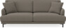 Macy Lux - 3-sits soffa - Brun