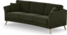 Eden - 3-sits soffa svängd - Grön