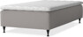 Delux Dream - Ramsäng, enkelsäng med bäddmadrass - Grå