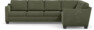 Friday - Hörnsoffa, 3+2-sits - Grön